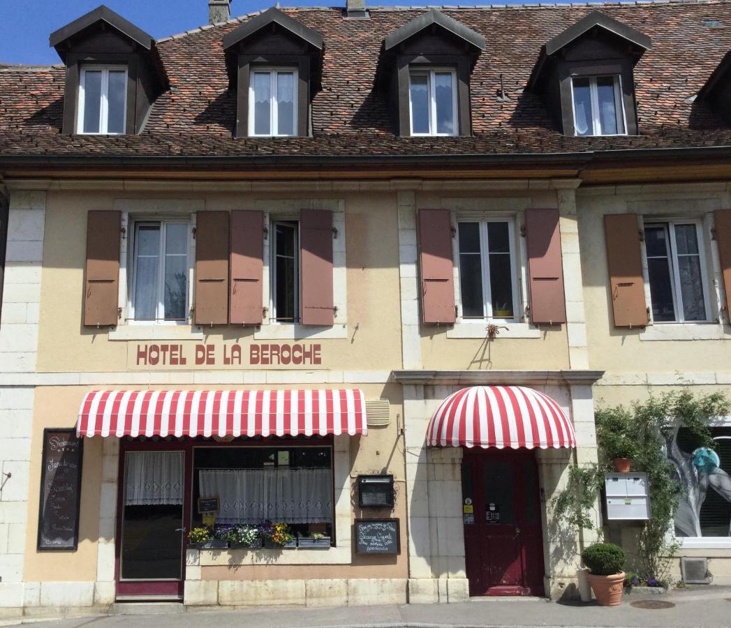 Hotel De La Beroche Saint-Aubin-Sauges Kültér fotó